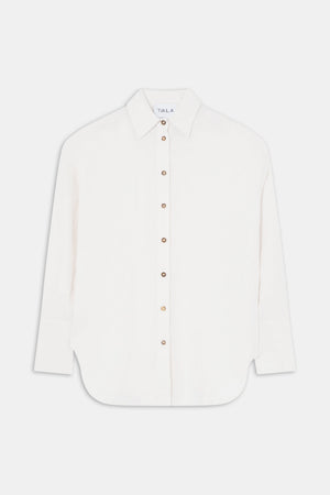 The Essential Linen Shirt - Coconut Milk