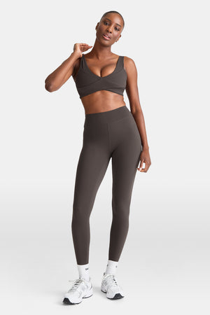 DayFlex High Waisted Legging - Mocha Brown