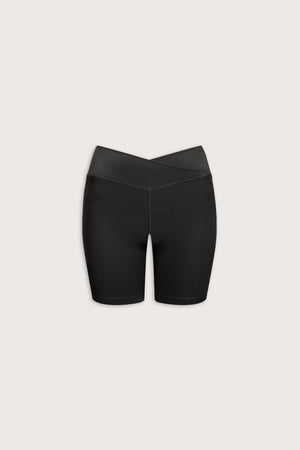 DayFlex Soft Wrap Shorts - Shadow Black