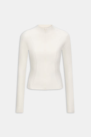 DayFlex Zip Through Jacket - Ivory