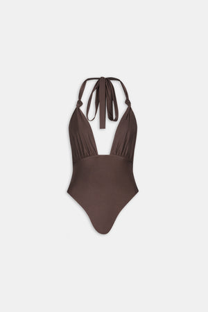 Hamptons Multiway Swimsuit - Espresso