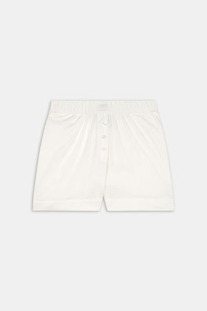 Poplin Short - Coconut Milk