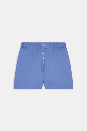 Poplin Short - Positano Blue