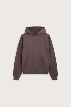 Peached Girlfriend Hoodie - Mocha Brown